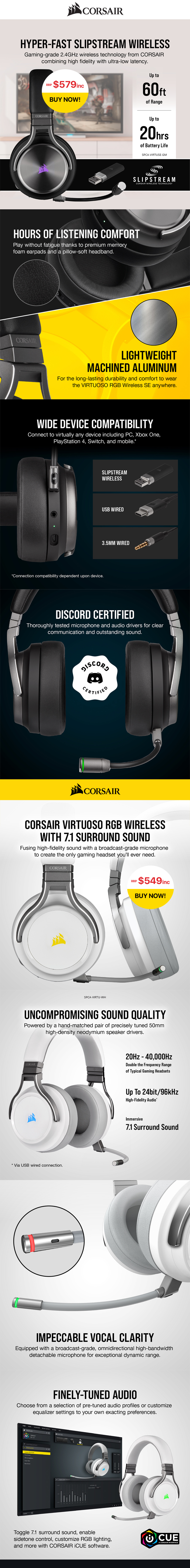 Corsair Virtuoso Headset