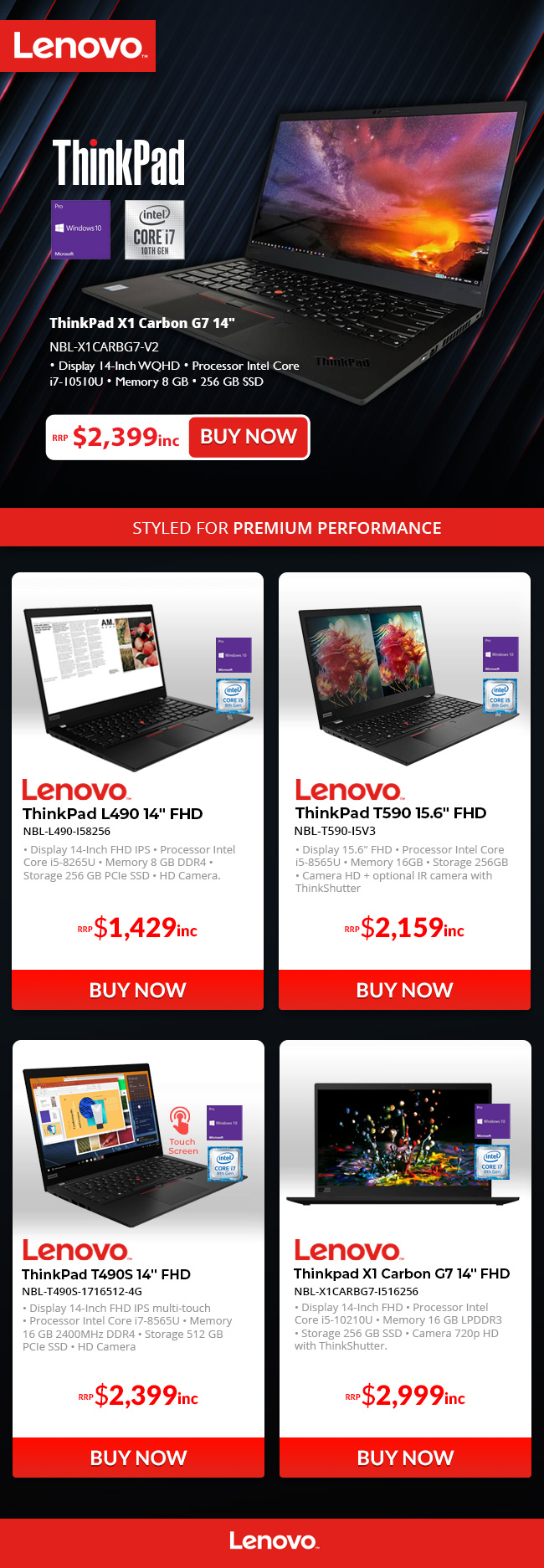 Lenovo September Deals
