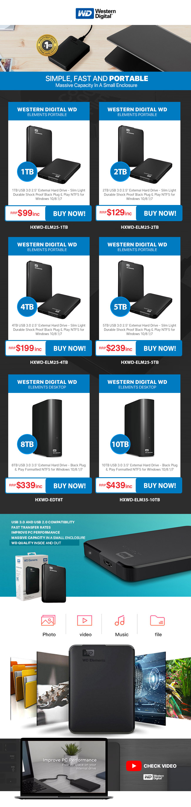 Western Digital Intel Bundle Promo