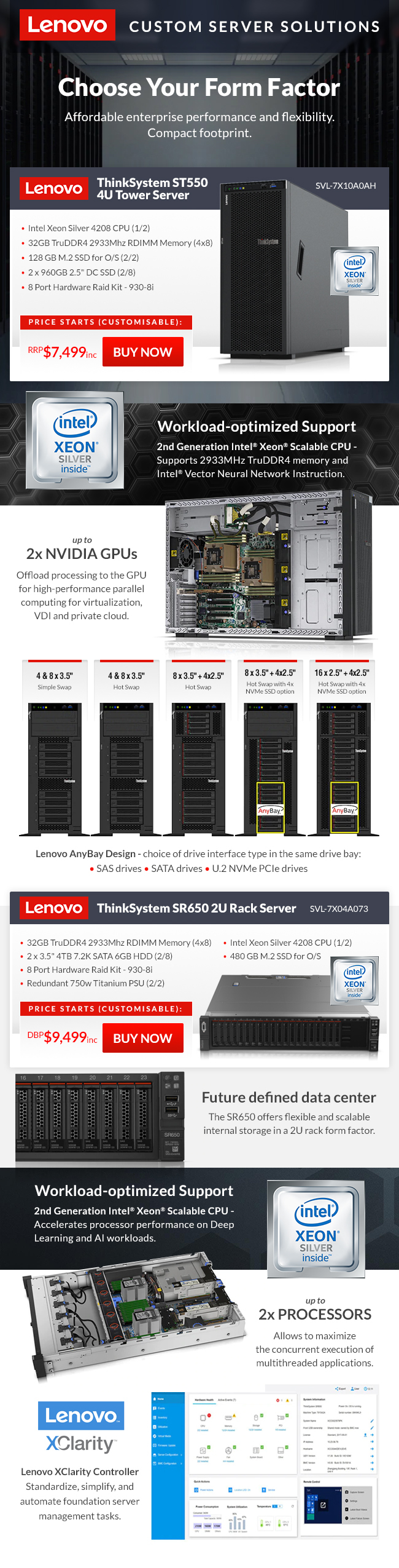 Lenovo Custom Server Solutions
