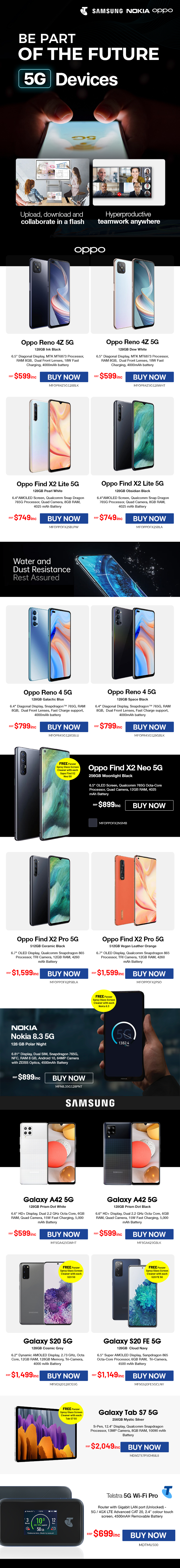 5G Devices Promotion