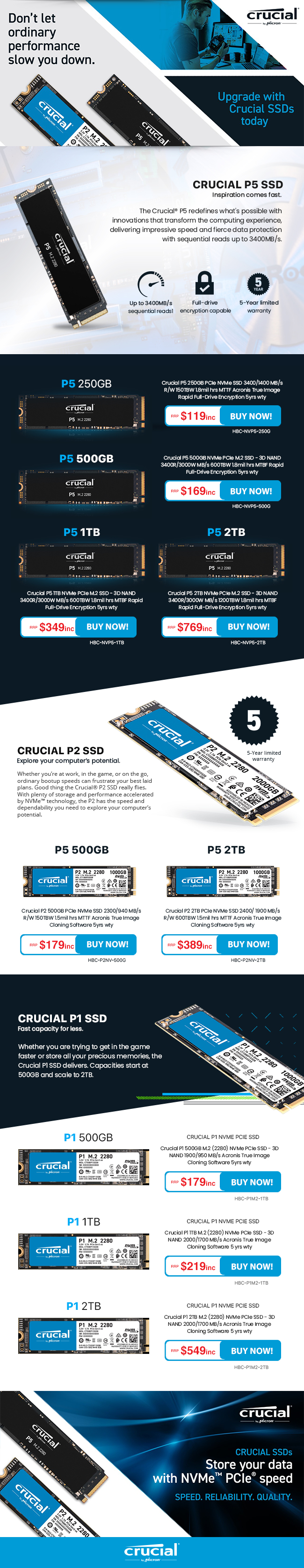 Crucial SSD Bundle Promo